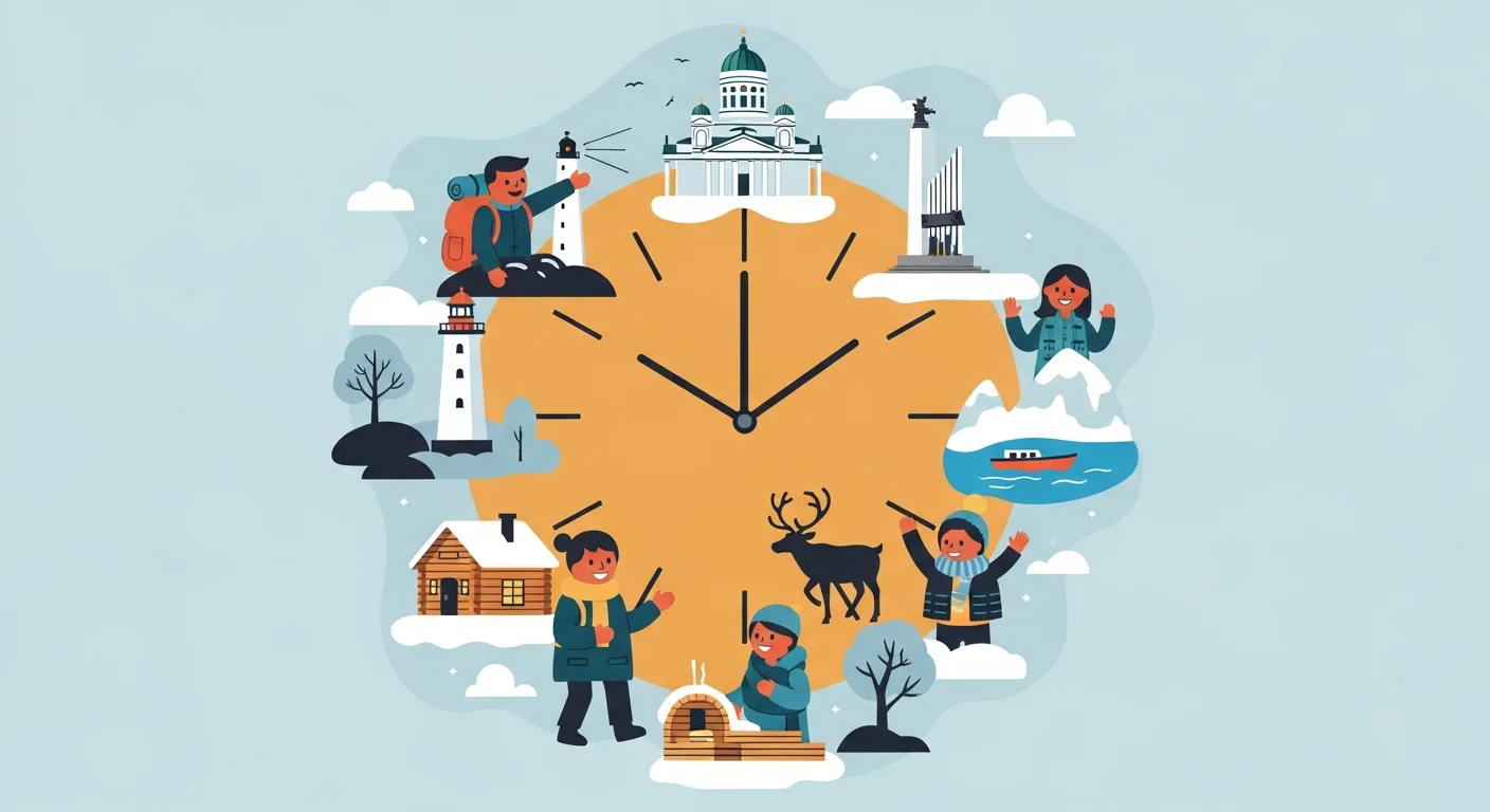 Finnish Time Tells a Story: Beyond *Kello on...*