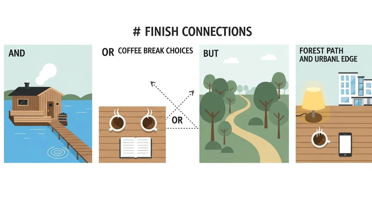 Ja, Tai, Mutta: Connecting Your Thoughts with Finnish Conjunctions