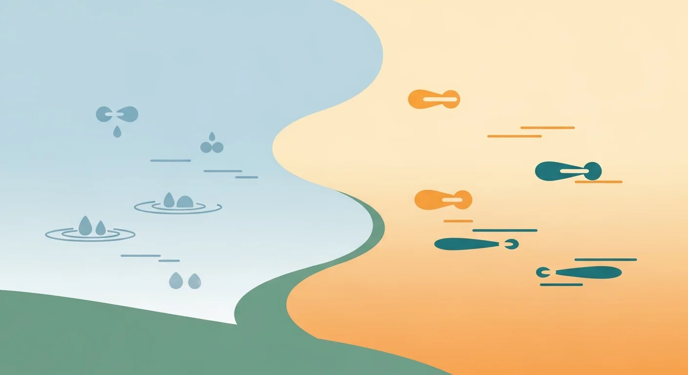 Illustration comparing short and long vowel and consonant sounds using visual cues like single dots versus double dots, or short lines versus long lines, applied to example Finnish words.